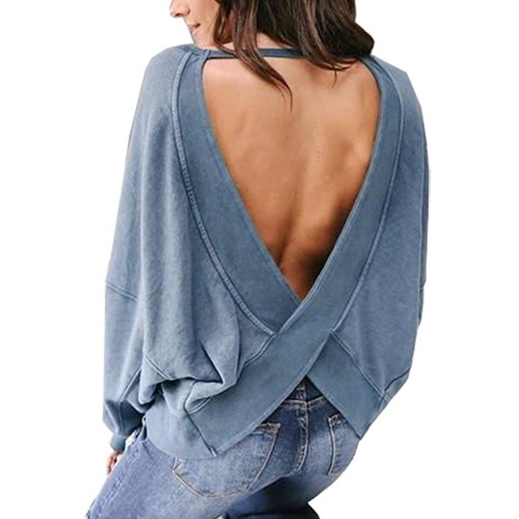 ⭐️HOST PICK⭐️💍ISABELLA Womens Open Back Top💍 - Picture 2 of 2